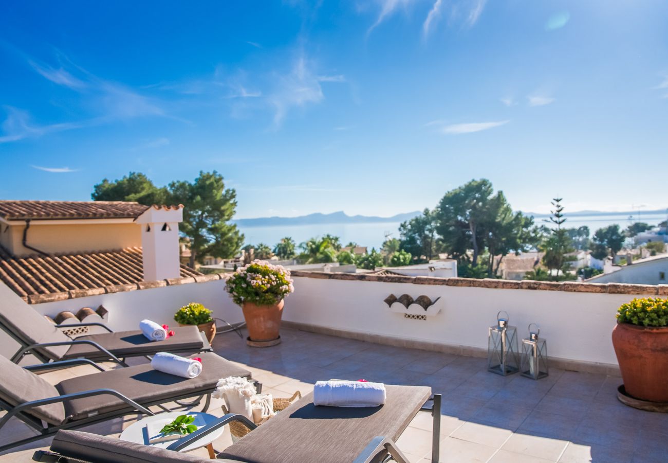 Maison à Puerto de Alcudia - Maison avec vue sur la mer Casa Osborne à Alcudia