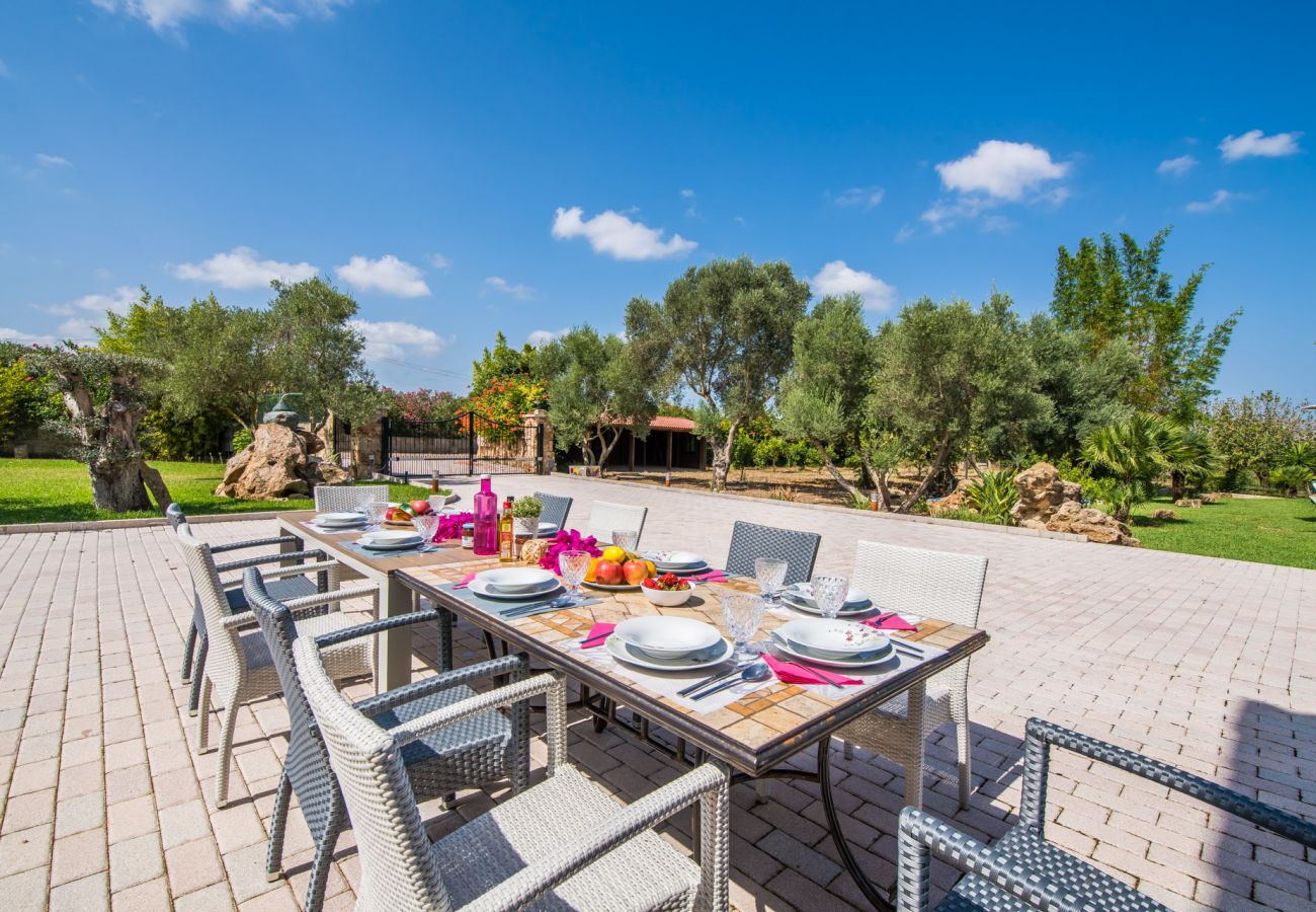 Domaine à Alcudia -  Finca rurale à Alcudia Ca Na Siona 6 pax avec piscine