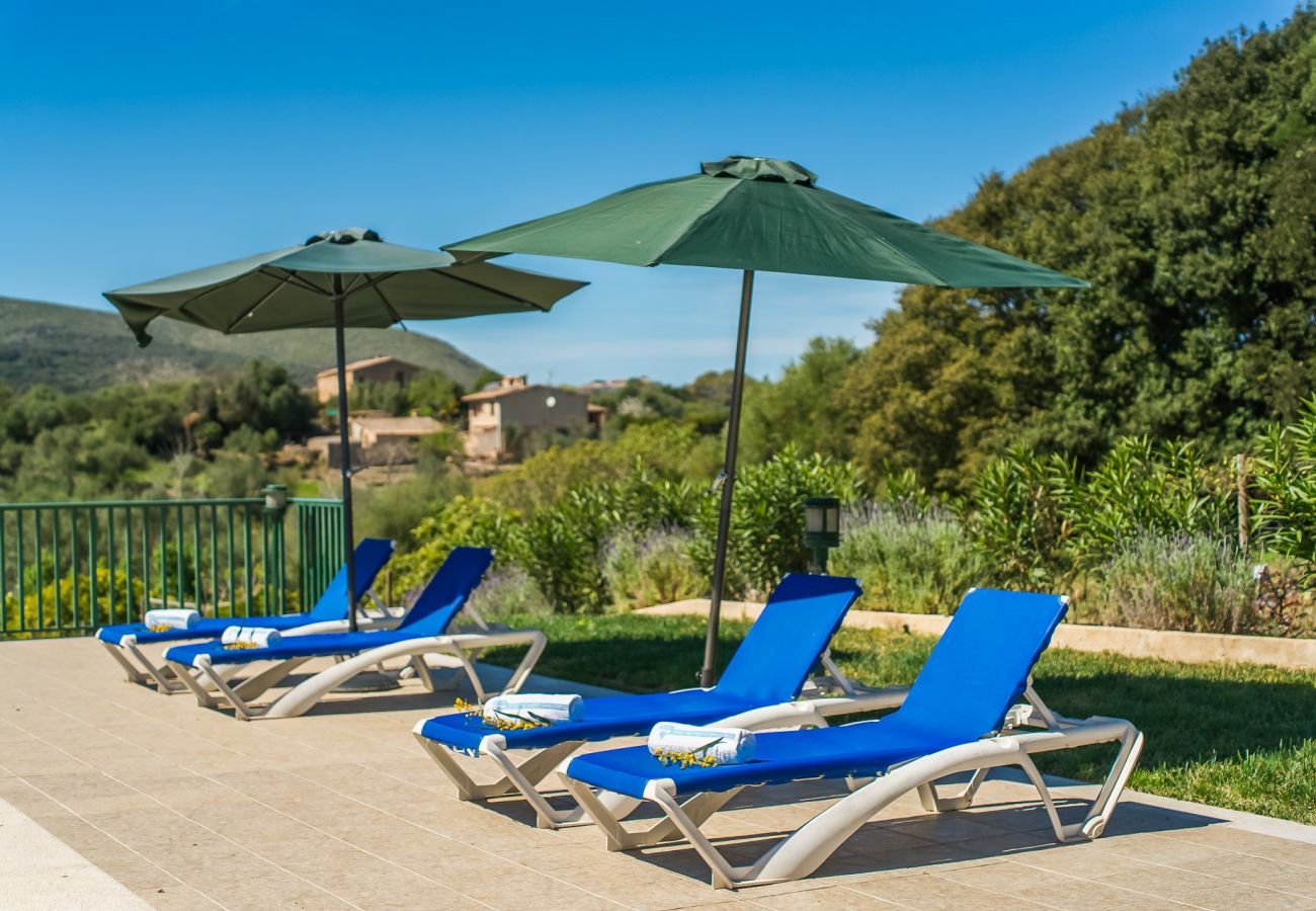 Domaine à Arta - Cette finca rurale avec piscine, Es Sementaret, est située à Majorque.