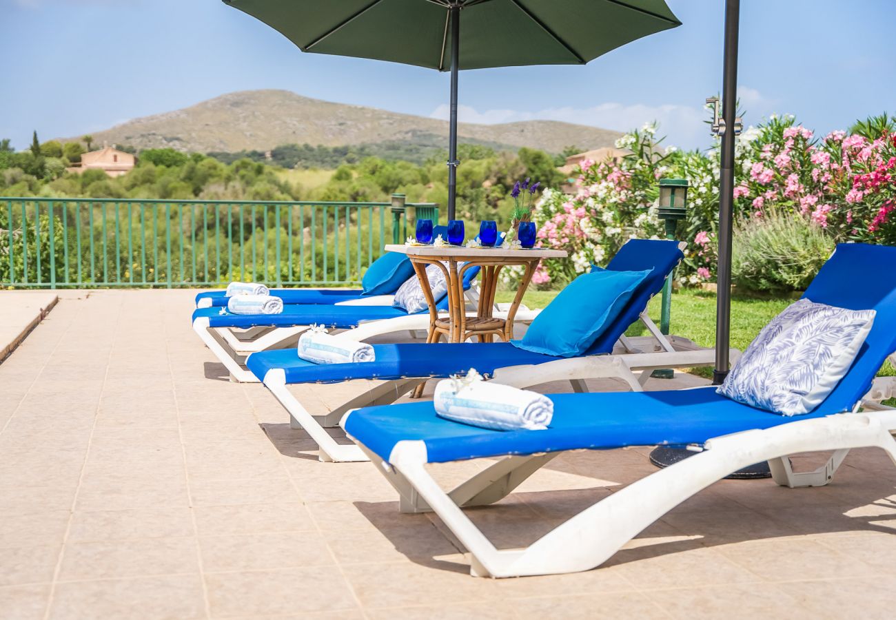 Domaine à Arta - Cette finca rurale avec piscine, Es Sementaret, est située à Majorque.