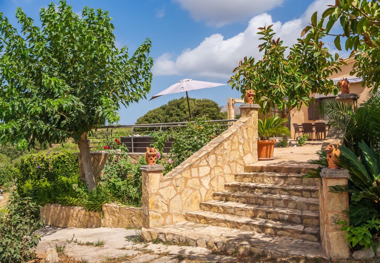 Domaine à Arta - Cette finca rurale avec piscine, Es Sementaret, est située à Majorque.