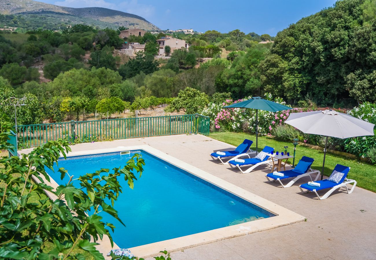 Domaine à Arta - Cette finca rurale avec piscine, Es Sementaret, est située à Majorque.