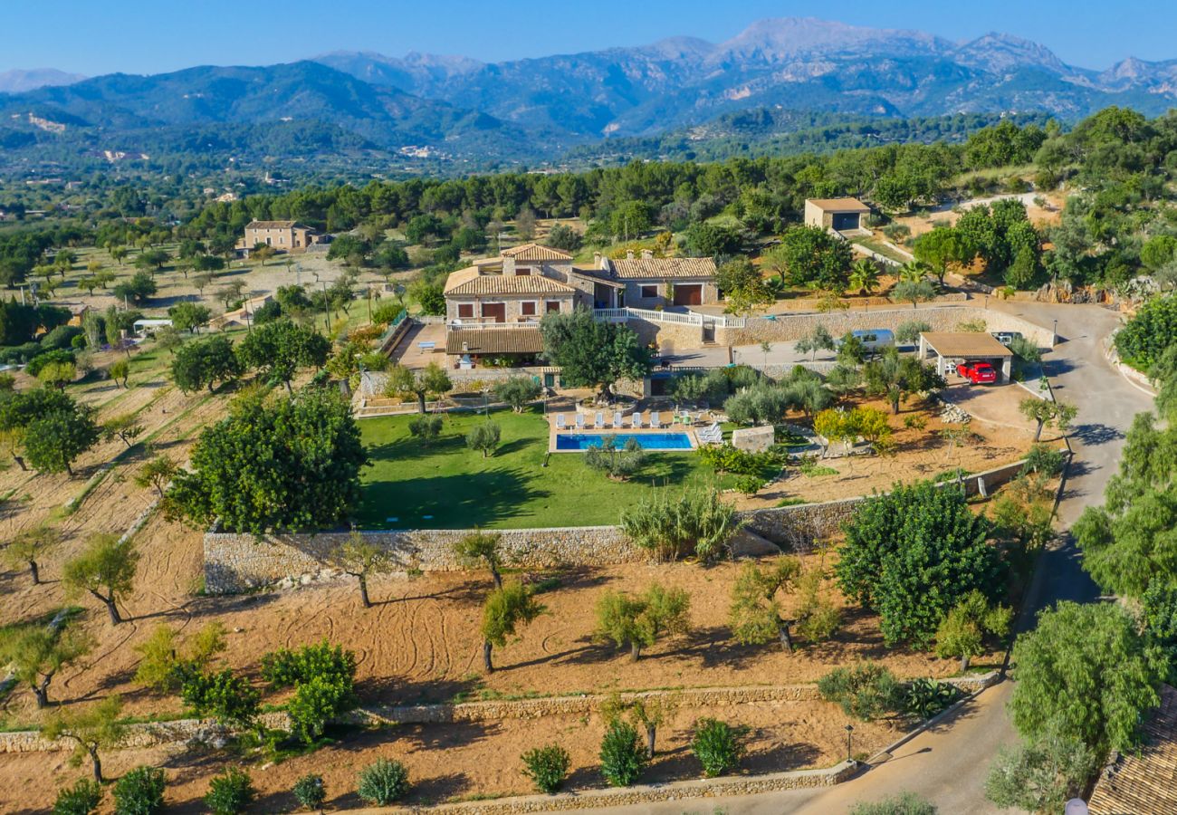 Domaine à Inca - Majorcan finca Es Putxet with pool in Mallorca 