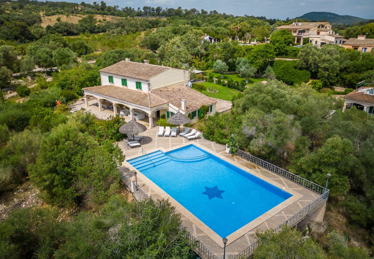 Domaine à Petra - Finca Son Perxa à Majorque avec piscine et barbecue