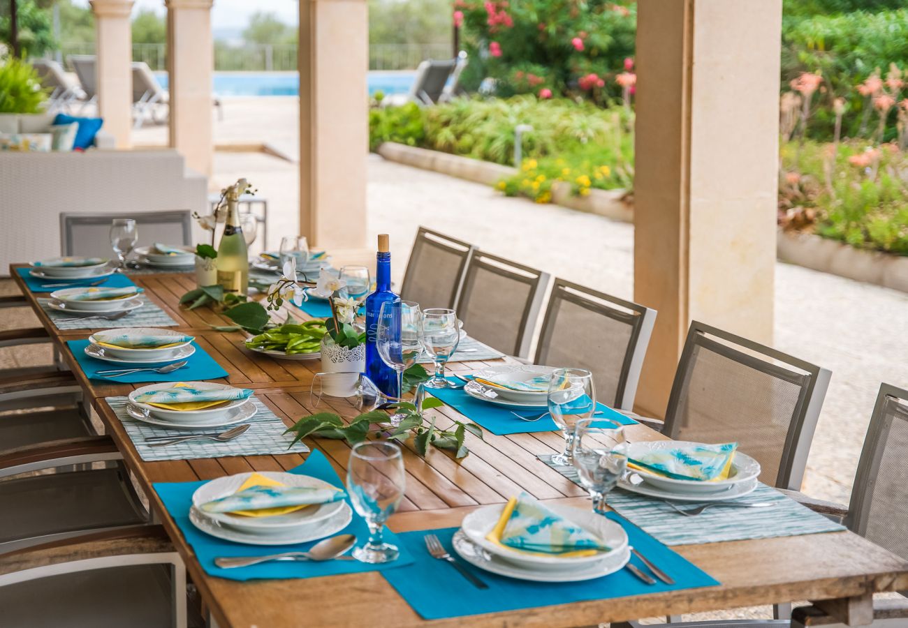 Domaine à Petra - Finca Son Perxa à Majorque avec piscine et barbecue