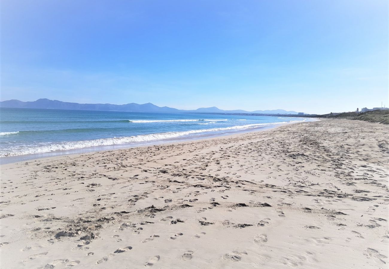 Maison à Alcudia - Maison Es Romani avec jardin près de la plage d'Alcudia