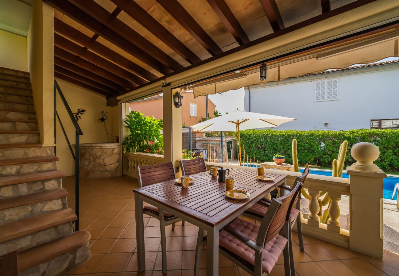 Maison à Alcudia - Maison avec piscine Casa Kerchner à Alcudia