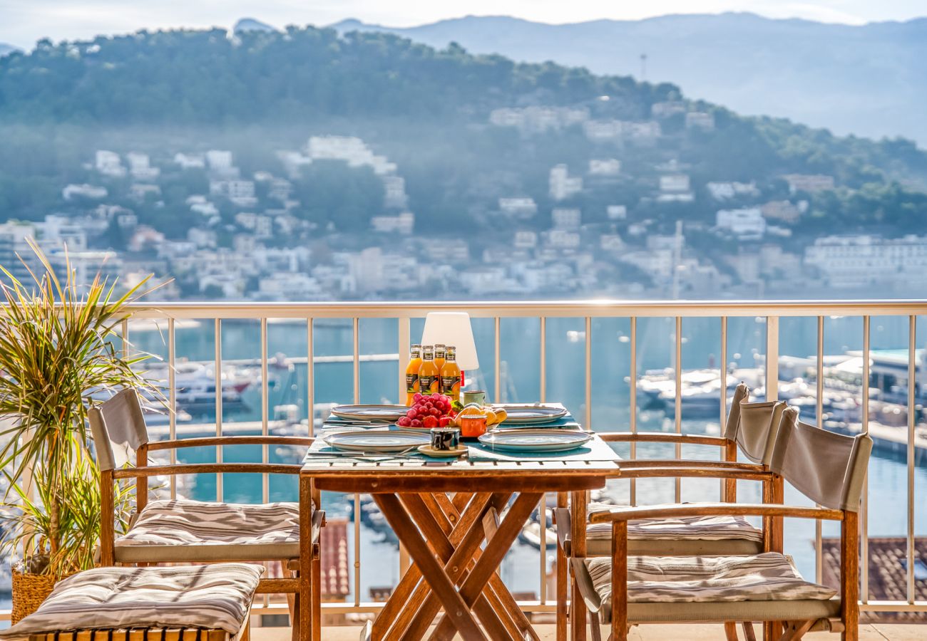 Appartement avec vue sur la mer à Puerto Soller