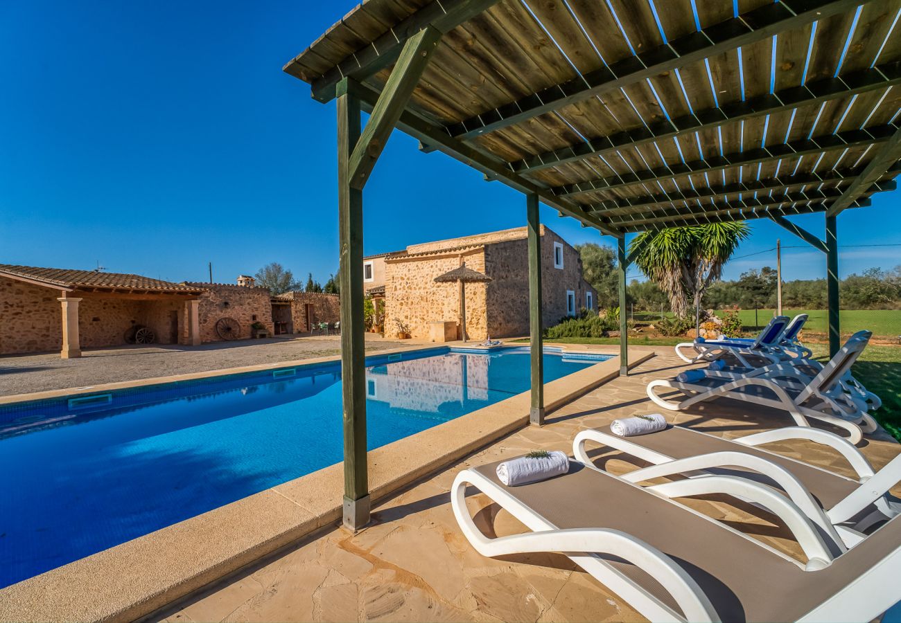 Domaine à Felanitx - Finca rustique à Majorque Can Xim avec piscine