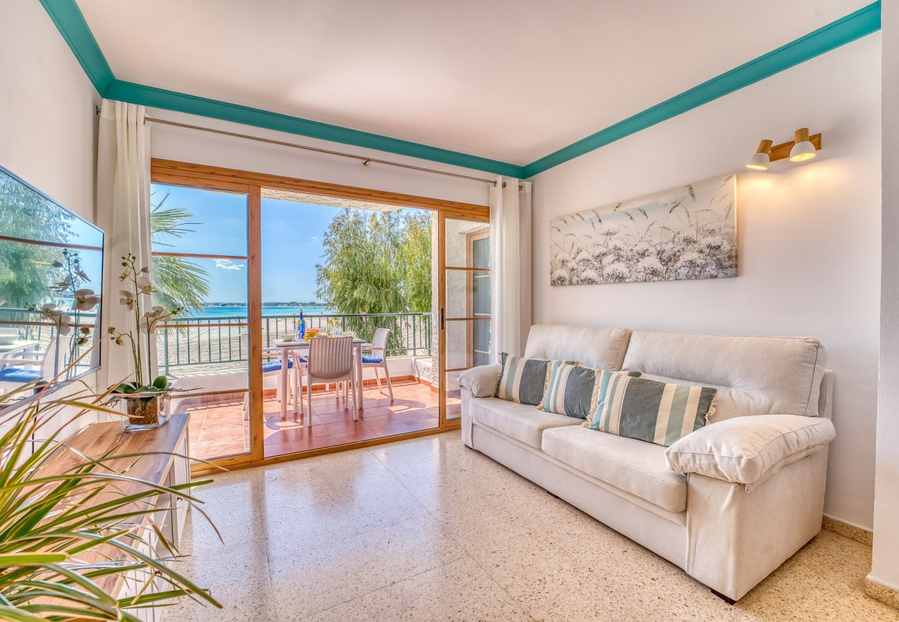 Appartement à Alcudia - Appartement Blue Bay avec piscine sur la plage d'Alcudia