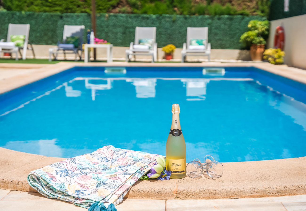 Maison à Alcudia - Maison à Alcudia Tacaritx avec piscine près de la mer