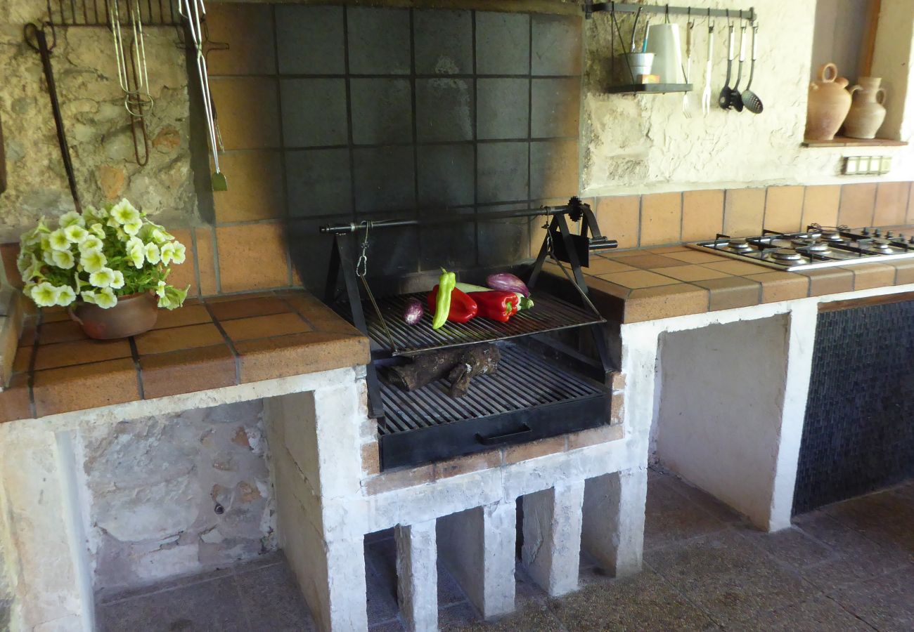 Domaine à Buger - Fermette rustique avec piscine Cas Mut à Mallorca