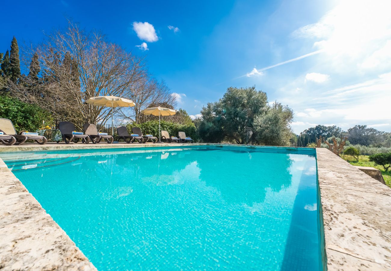 Domaine à Buger - Fermette rustique avec piscine Cas Mut à Mallorca