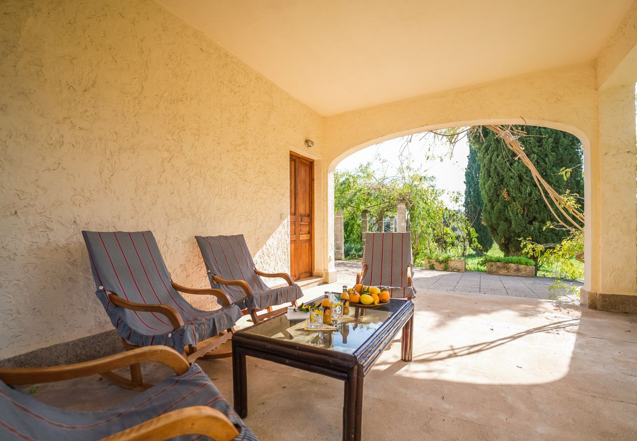 Domaine à Buger - Fermette rustique avec piscine Cas Mut à Mallorca