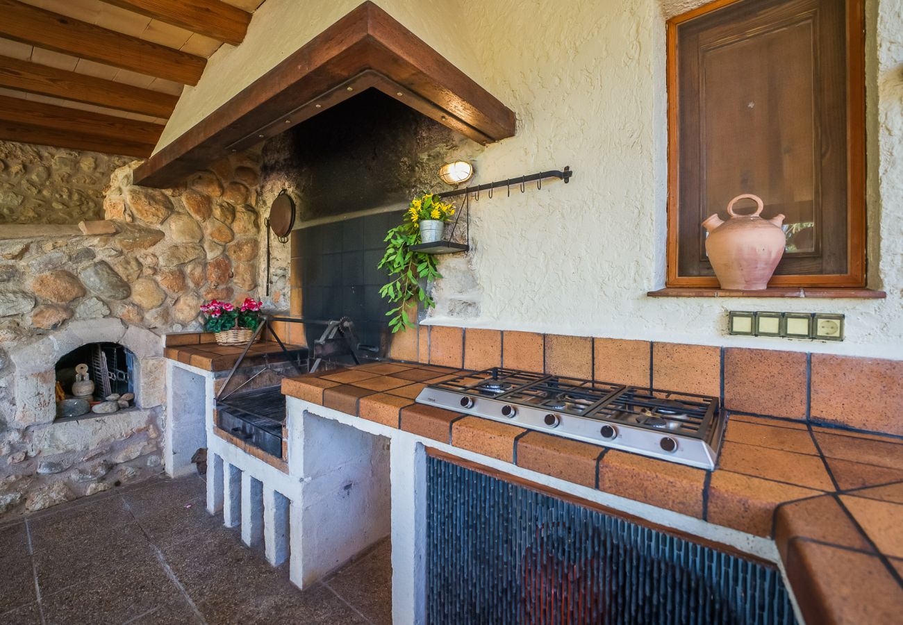 Domaine à Buger - Fermette rustique avec piscine Cas Mut à Mallorca