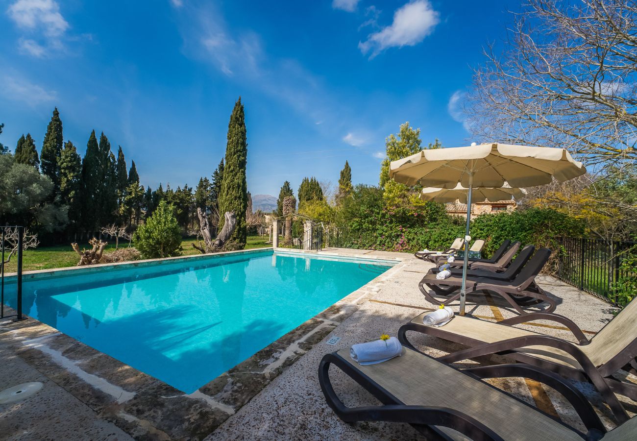 Domaine à Buger - Fermette rustique avec piscine Cas Mut à Mallorca