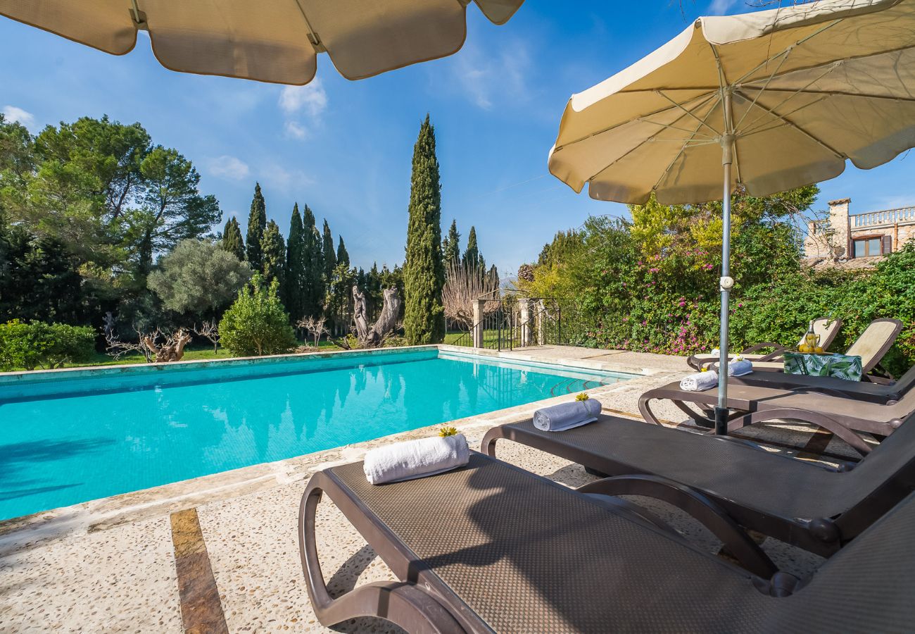 Domaine à Buger - Fermette rustique avec piscine Cas Mut à Mallorca