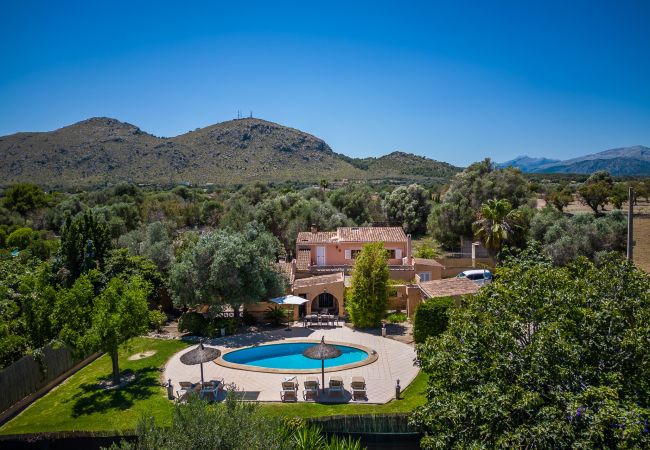 Finca Toni in Alcudia with pool close to the beach